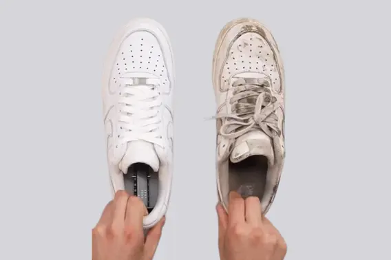 Professional shoe cleaning service